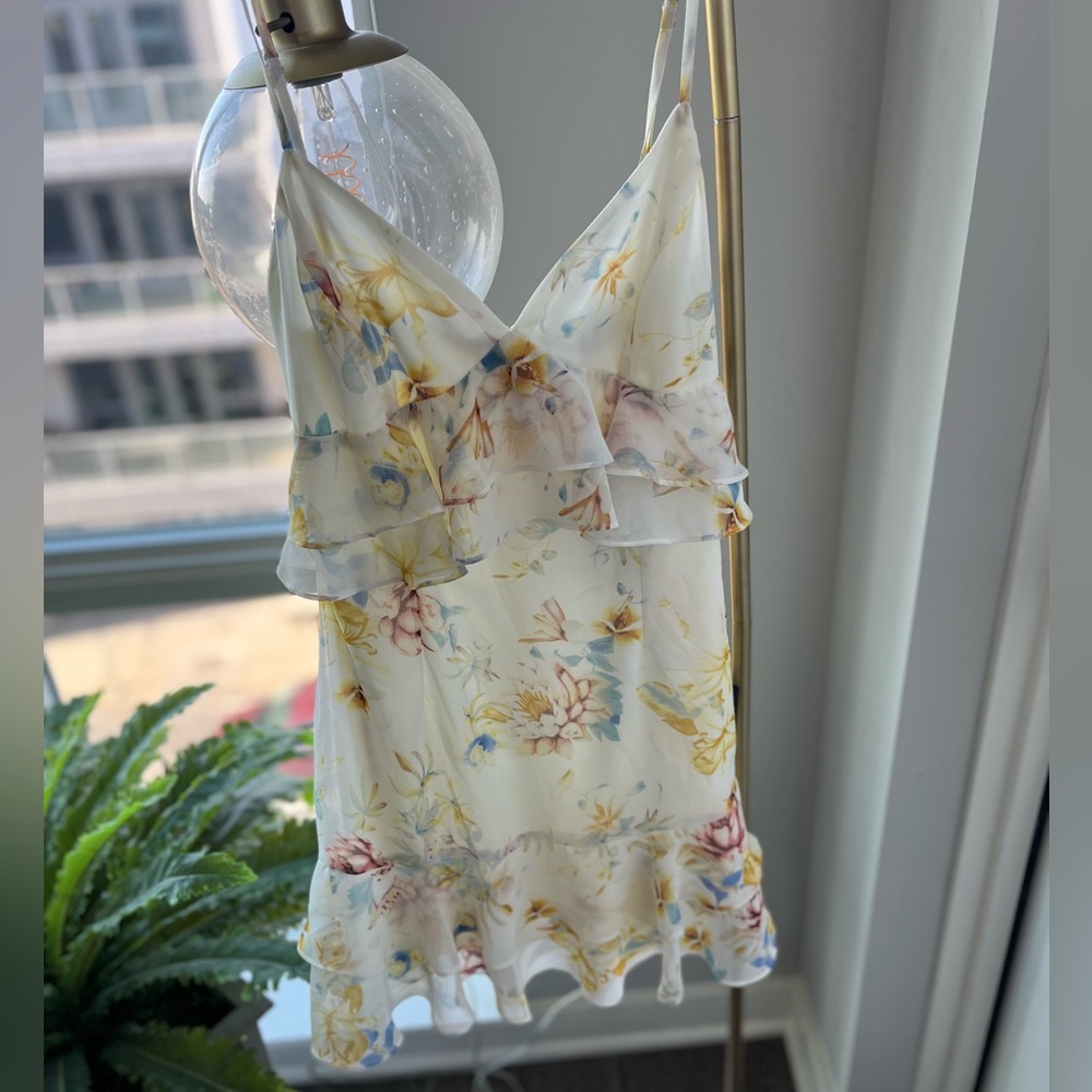 Floral spring dress